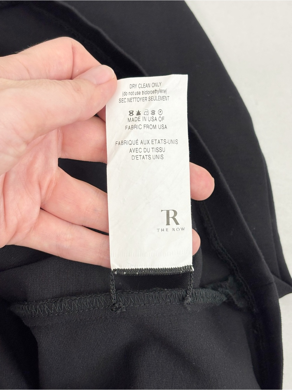 The Row Sheer Top Classic Midi Dress in Black Size M - Picture 11 of 15